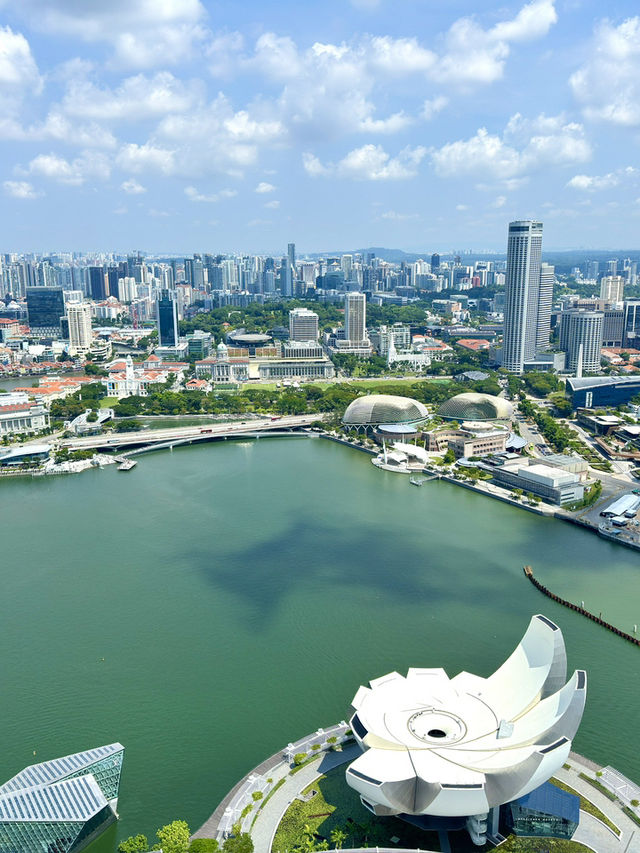 シンガポール　シンガポール観光　SkyPark Observation Deckからの景色はまさに絶景！