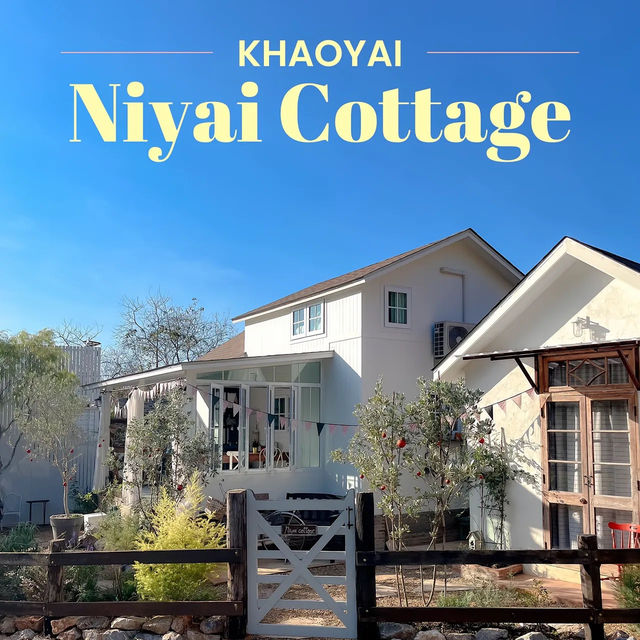 ที่พักเขาใหญ่ ฟิลชนบทต่างประเทศ "Niyai Cottage"
