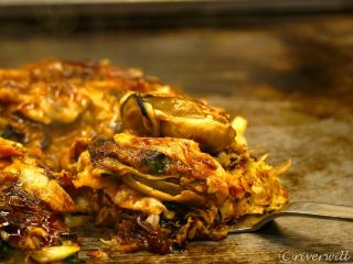 【岡山縣】可以吃到美味牡蠣禦好燒和柿子糕的“堀禦好燒”