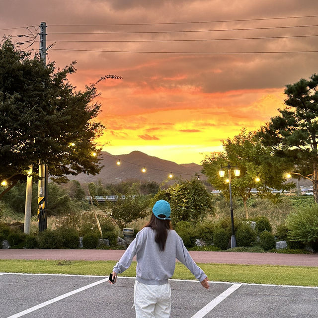 캠핑장 바이브의 석양 맛집 이천 고블린🌅