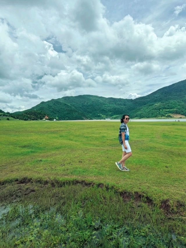 Beautiful Wenhai Lake in Lijiang Yunnan