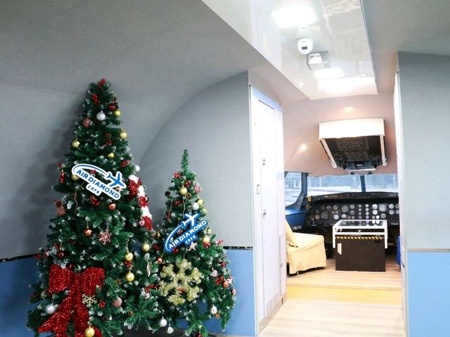 คาเฟ่เครื่องบิน Air Diamond cafe