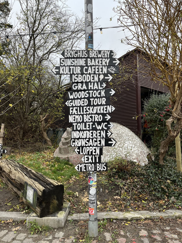 Freetown Christiania in Copenhagen