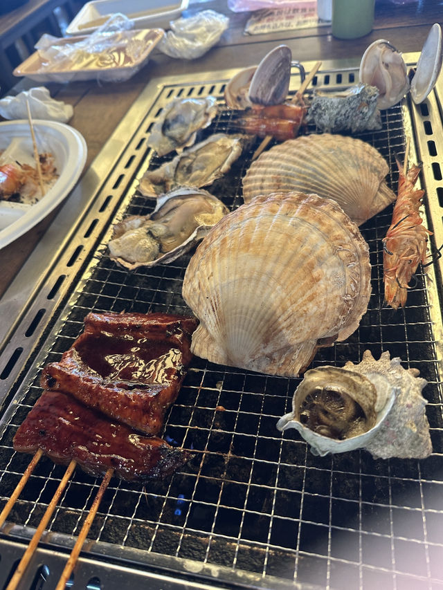 🇯🇵黑潮市場嘆燒烤海產🦞🦐🐠🐙🦑