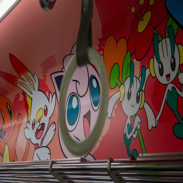 能登半島復興的專屬寶可夢列車