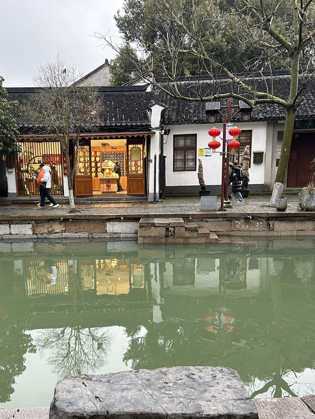 Zhujiajiao Ancient Town เมืองโบราณริมน้ำ