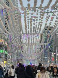 겨울의 해운대 겨울에만 볼 수 있는 해운대빛축제 🎄✨