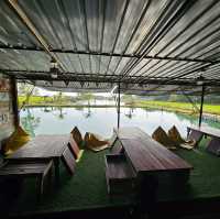 กัดรังแลนด์ Fishing café & Restaurant เ