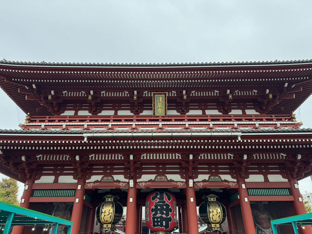 雨中漫步淺草，心靈的淨化之旅☔️