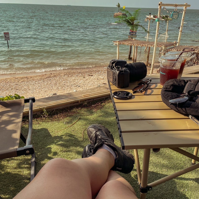 เกาะลับๆ บางแสนชลบุรี 📍Tiny Cafe island 