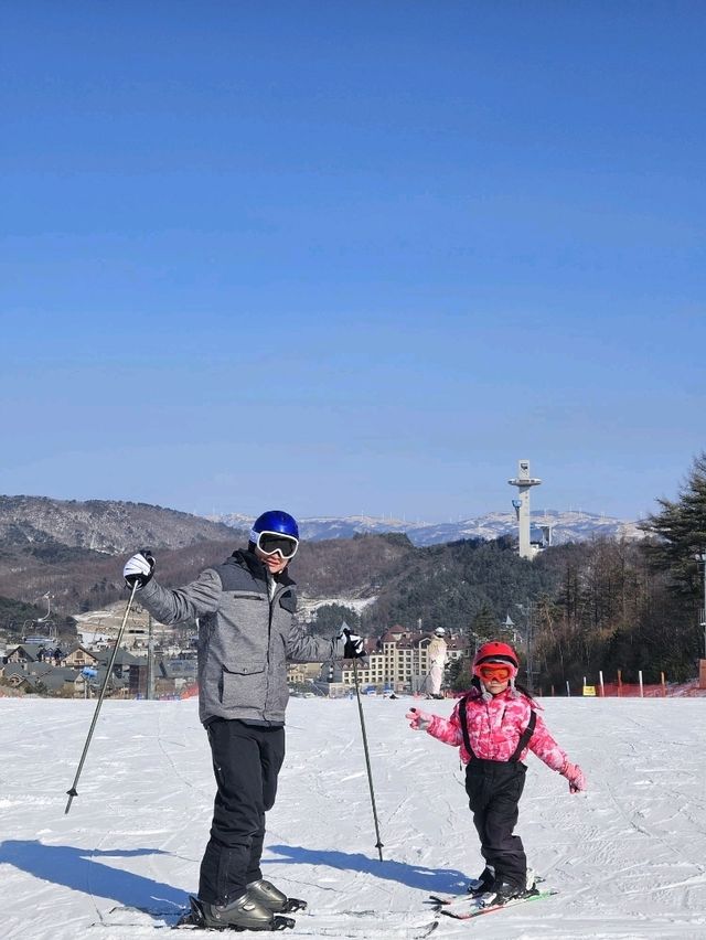 Lets Discover Alpensia Ski lift Mountain 🏔️ View 