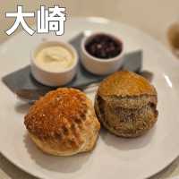 [大崎]紅茶専門店のスコーンセット[amsu tea house TOKYO]