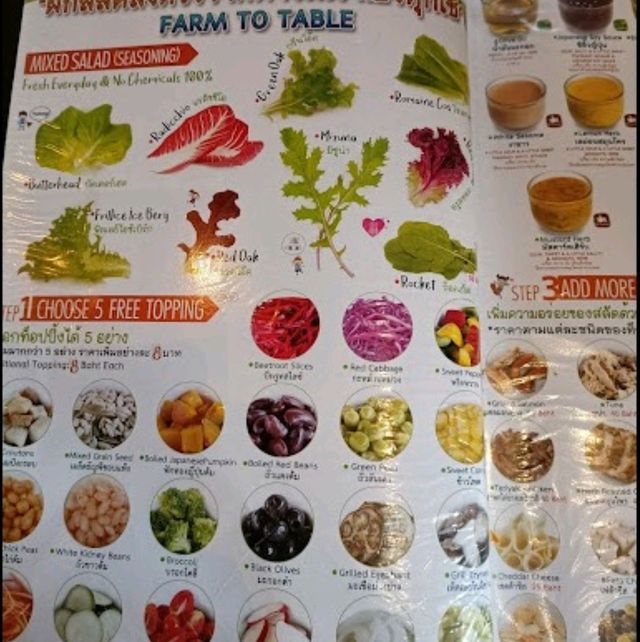 We Cafe phuket ผักออแกนิค farm to table