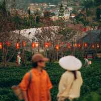 บรรยากาศดีๆ ที่บ้านรักไทย จ.แม่ฮ่องสอน 🛖🏮