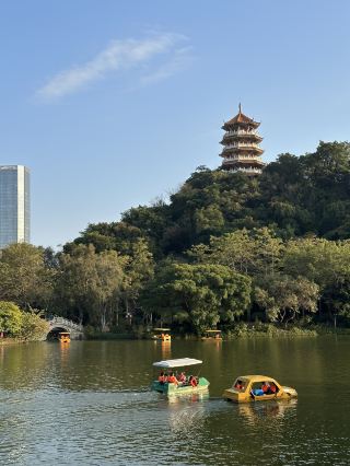중산 샤오란 룽산 공원.
