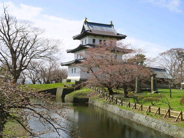 【北海道】函館屈指の桜の名所「松前福山城」跡