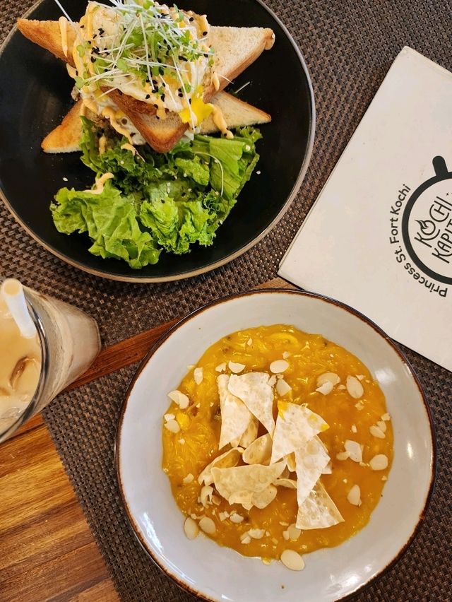 【コチ/インド】フォートコチのお洒落カフェ☕Kochi Kapital Kafe