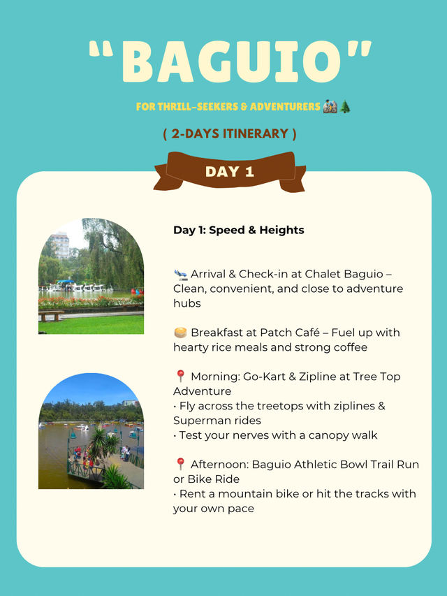 Baguio for Thrill-Seekers & Adventurers 