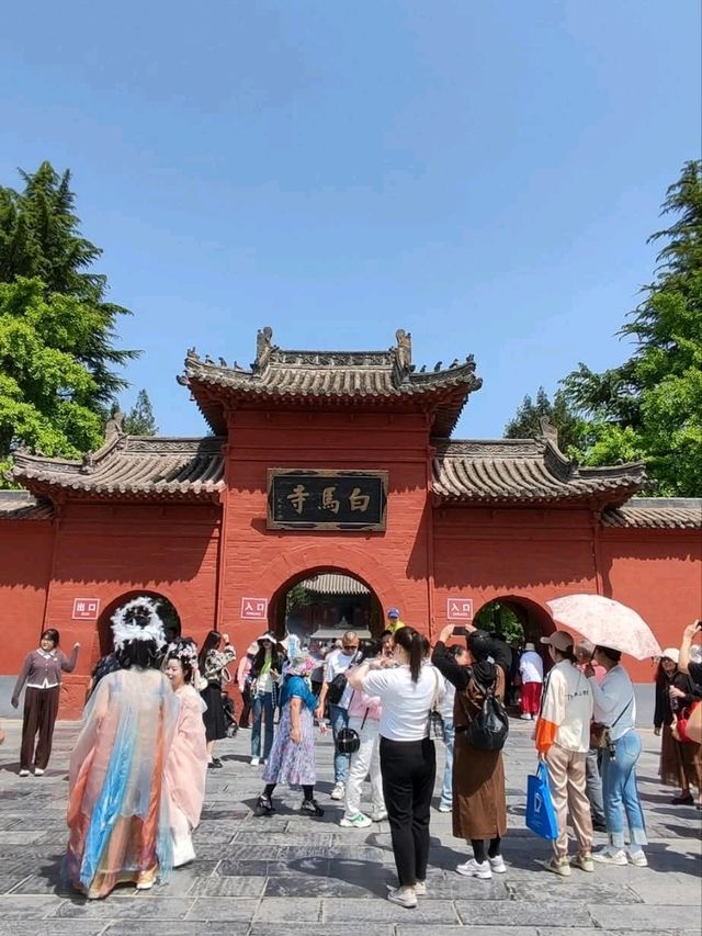 洛陽必遊的白馬寺