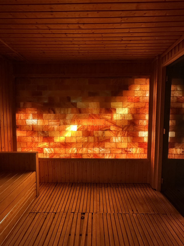 Sauna at Double Tree