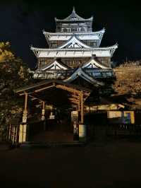 夜遊廣島城