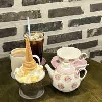 청주에서 가장 높은 카페, 치즈빙수 원조 풀문 🍧