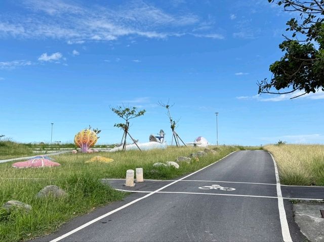 〔台東濱海公園〕藍天綠地大海一次擁有的療癒角落