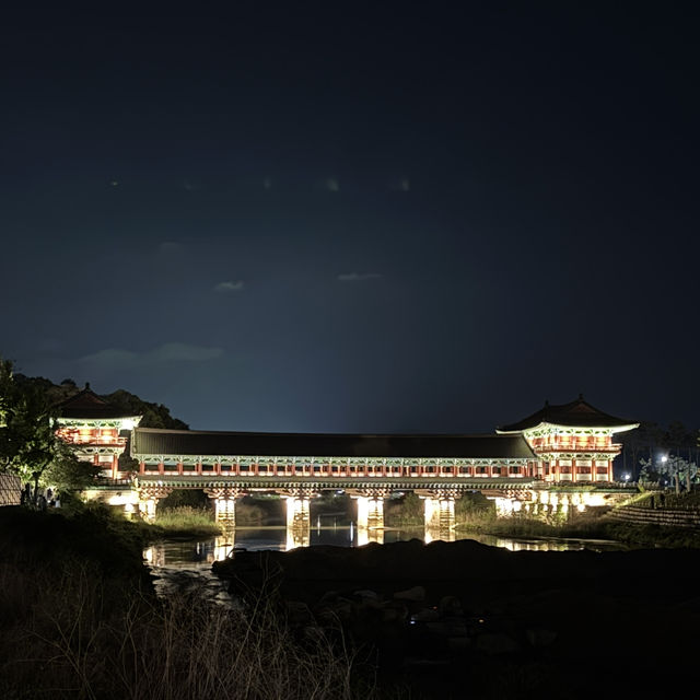 ライトアップされた慶州の最高の夜景景観