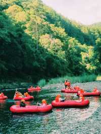 福建德化石龍溪漂流遊玩攻略，適合夏天玩
