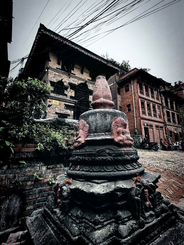 The Aagam Dyo Chhen is an enigmatic and sacrosanct entity situated in the heart of Bhaktapur