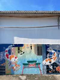 香港｜鯉魚門有個小小壁畫村🐬 🐈‍⬛