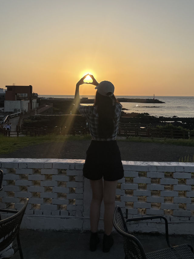 제주도 필수코스 노을 맛집, 니모메 카페