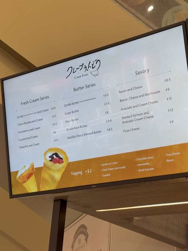 Crepe Endo x Umacha: A Cozy Spot for Japanese-Inspired Sweets