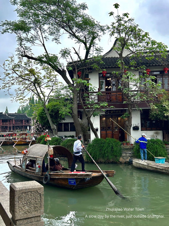 ตลาดน้ำใกล้เซี่ยงไฮ้ 🛶 — Zhujiajiao Water Town