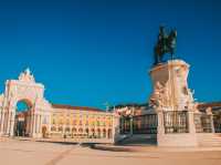 A Grand Farewell – Ending My Lisbon Trip at Praça do Comércio 