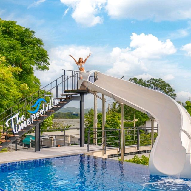 พูลวิลล่าเขาใหญ่สวยบรรยากาศชิล The Time Pool Villa
