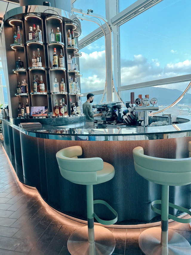 ✈️早機必到機埸Intervals SkyBar ✈️ 免費餐😋 x 270度靚景
