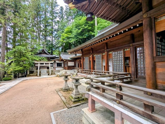 高山 | 櫻山八幡宮，巨大鳥居與古老的神社