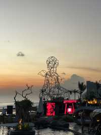 sunset at Luna Beach Club