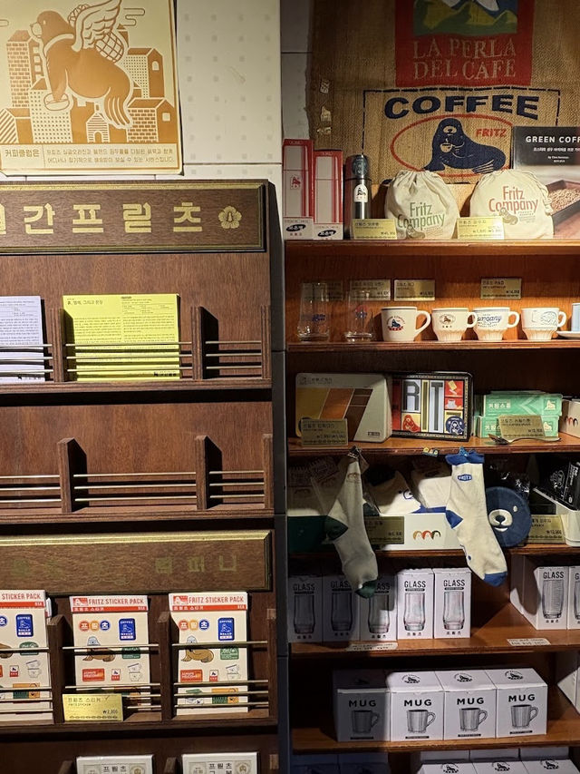 Fritz Coffee Company, Seoul’s Retro Brew Haven in Mapo
