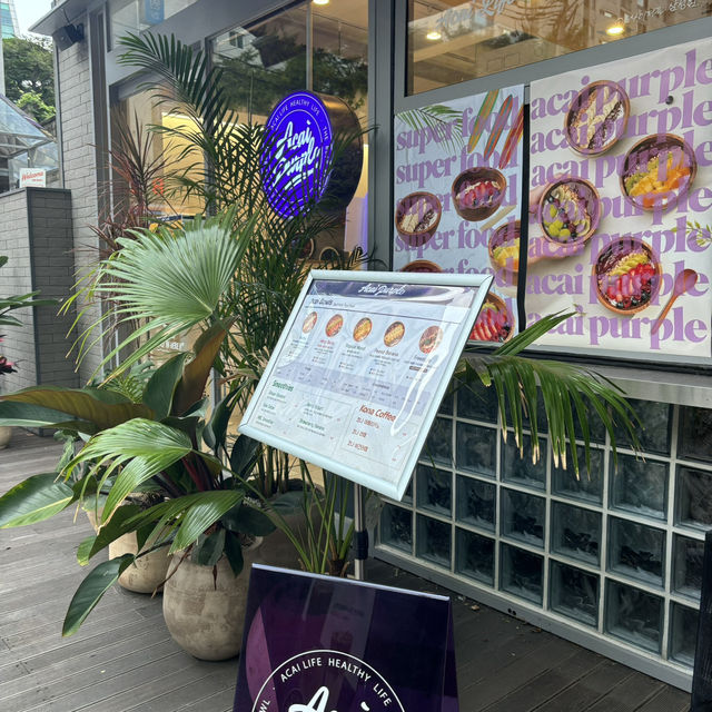 美も健康も叶える韓国のAcai Purple 三成店で一息を🇰🇷