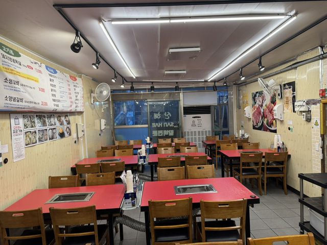 부산 남포동 산해갈비, 난 먹기만 했다!! 더운날 너무 편해요!