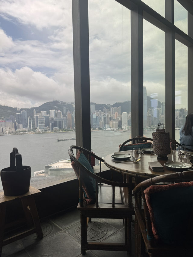 尖沙咀高空靚景歎點心中菜🏮 尖沙咀高空靚景歎點心中菜🏮