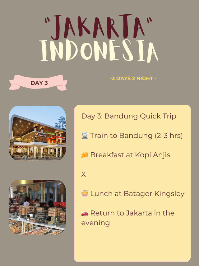 🇮🇩 Jakarta Itinerary 20: Day Trips from Jakarta 🚗🌄