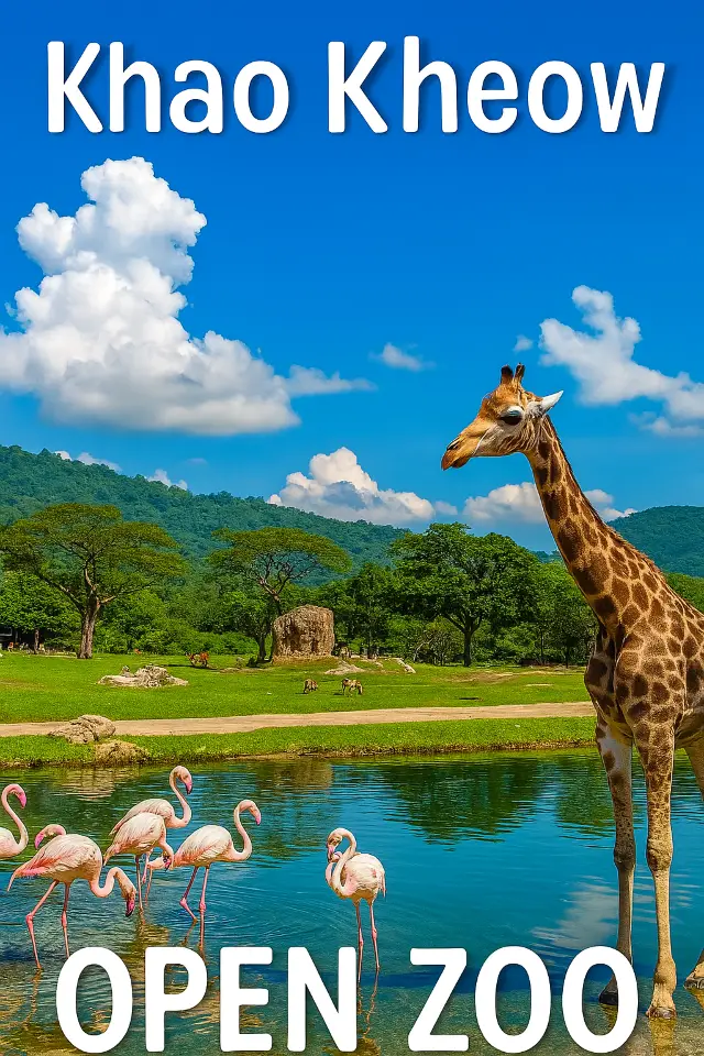 สวนสัตว์เปิดเขาเขียว ชลบุรี