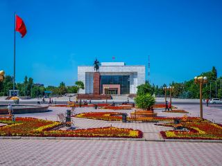 #hellohalloween 🏛️ Ala-Too Square – Heart of Bishkek 🇰🇬🌳

📍 Location: Central Bishkek, Kyrgyzstan

Ala-Too Square is the main public square of Bishkek, known for its monuments, government buildings, and vibrant cultural events. It’s a central hub where locals gather for festivals, celebrations, and national holidays.

✨ Why Visit
	•	Monuments & Statues 🗿 – Features statues of Kyrgyz heroes and historical figures.
	•	Changing of the Guard 🎖️ – Watch ceremonial events at key government buildings.
	•	Cultural Events 🎉 – Hosts festivals, concerts, and public gatherings.
	•	Central Location 🌆 – Surrounded by museums, theaters, and cafes.
	•	Photography Opportunities 📸 – Grand architecture, fountains, and open plazas.

💡 Tips
	•	Best time: Spring 🌸 or autumn 🍂 for pleasant weather and outdoor events.
	•	Combine visit with State History Museum and nearby parks for a full city experience.
	•	Great for walking tours 🚶♂️ and capturing urban life.
	•	Visit during national holidays to experience local traditions and celebrations.
