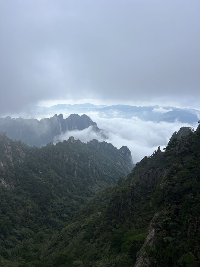 🇨🇳 Breathing the Clouds — A Journey Through Huangshan Mountain