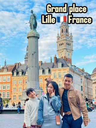 ⛲️จัตุรัสกลางเมืองที่โดดเด่นสวยงาม 🇫🇷เมืองลีลล์