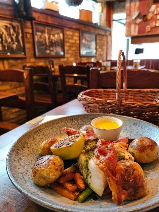 Must-Visit in Stavanger: EGON Restaurant's Cod Steak.