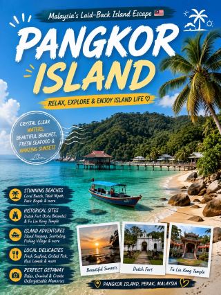 🏝️ Pangkor Island – Malaysia's Laid-Back Tropical Escape 🇲🇾✨